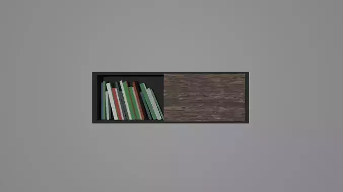 Bookshelf book shelf with books in it