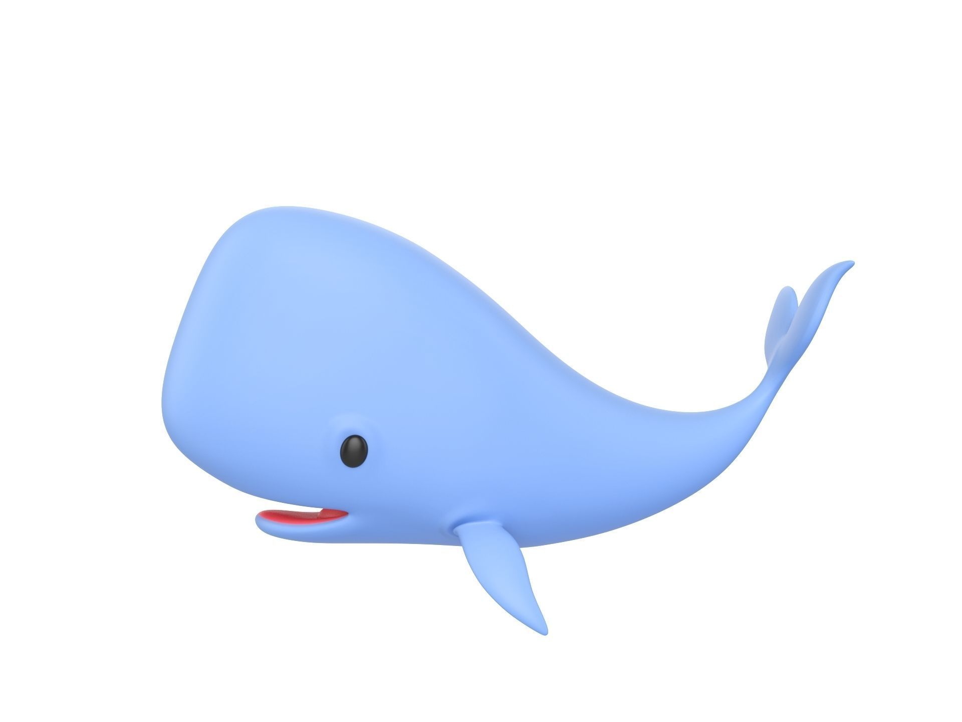 Character039 Whale 3D model_1