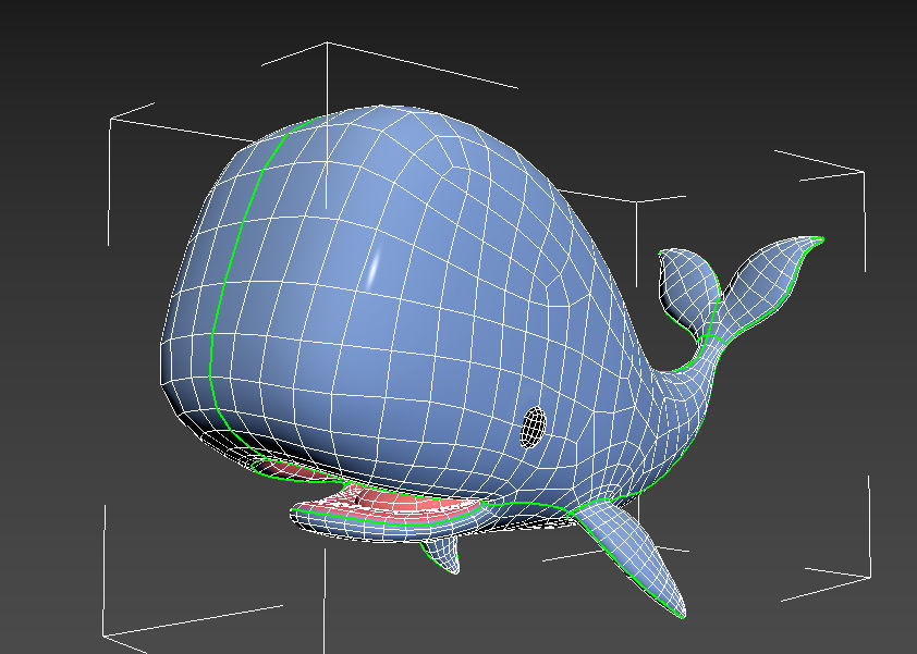 Character039 Whale 3D model_19