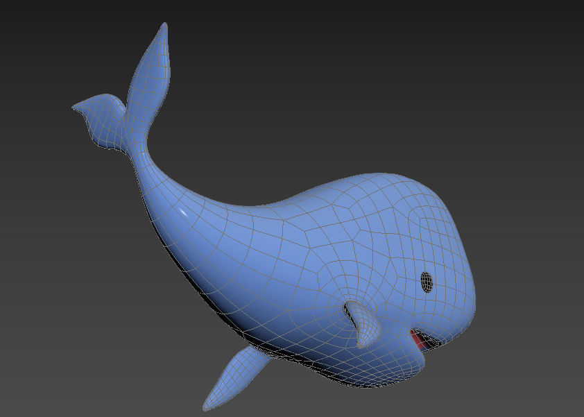 Character039 Whale 3D model_13