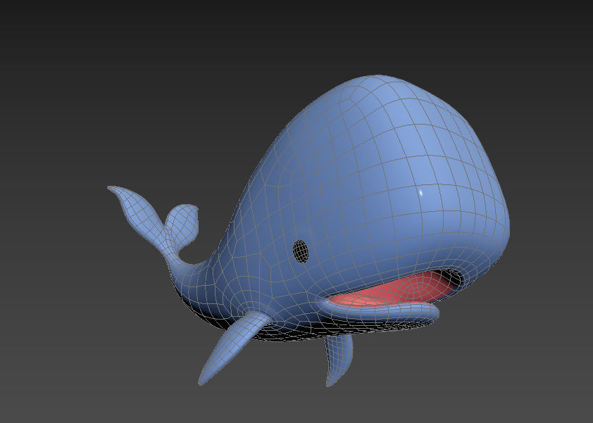 Character039 Whale 3D model_11