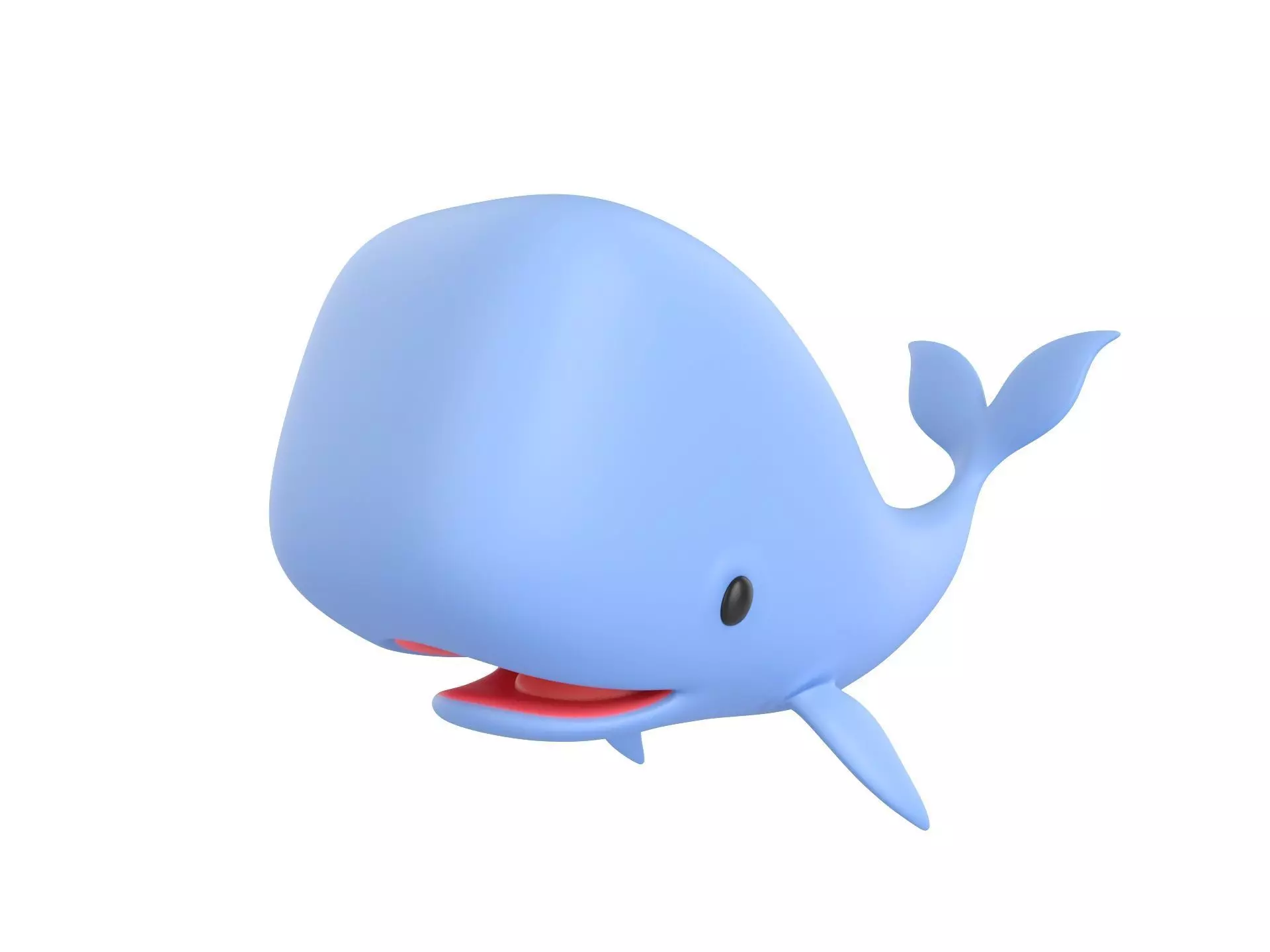 Character039 Whale 3D model_0