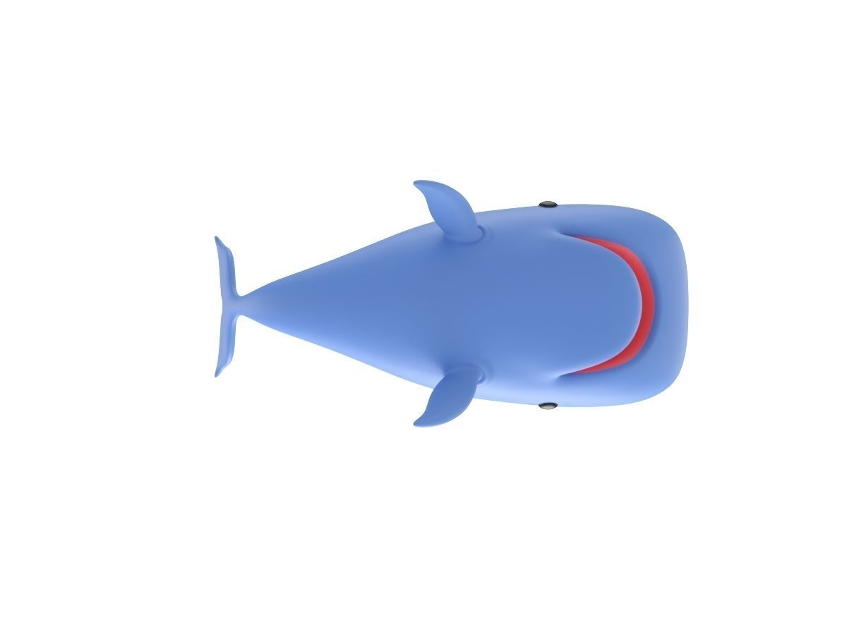 Character039 Whale 3D model_6