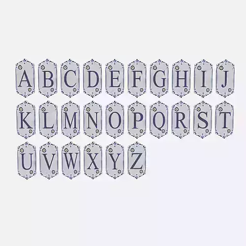 ancient stone alphabet 02