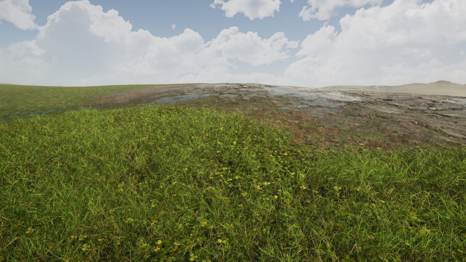 Grass4Game 2 grass mat - bamgrass Low-poly 3D model_12