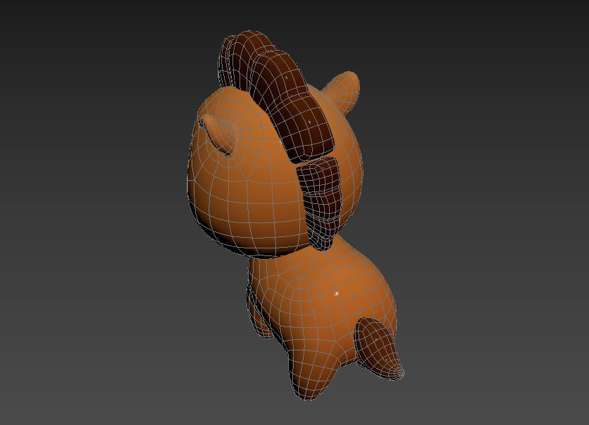 Character040 Horse 3D model_17