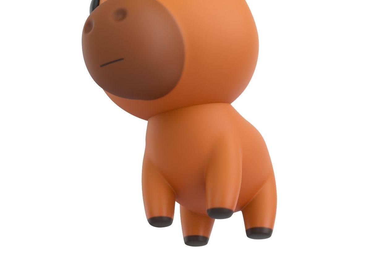 Character040 Horse 3D model_8