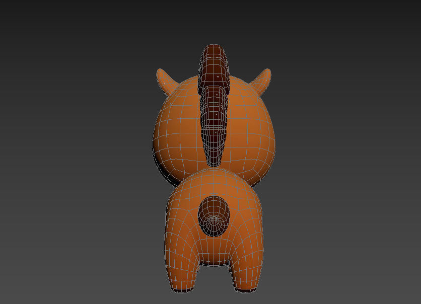 Character040 Horse 3D model_16