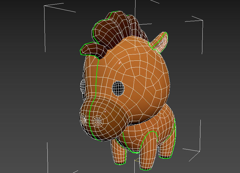 Character040 Horse 3D model_21