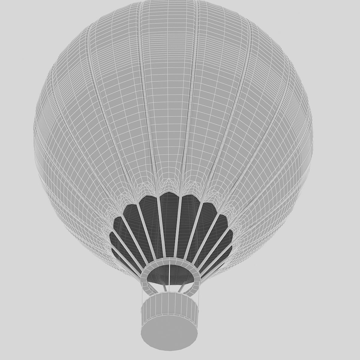 3d balloon model 01 Low-poly 3D model_4