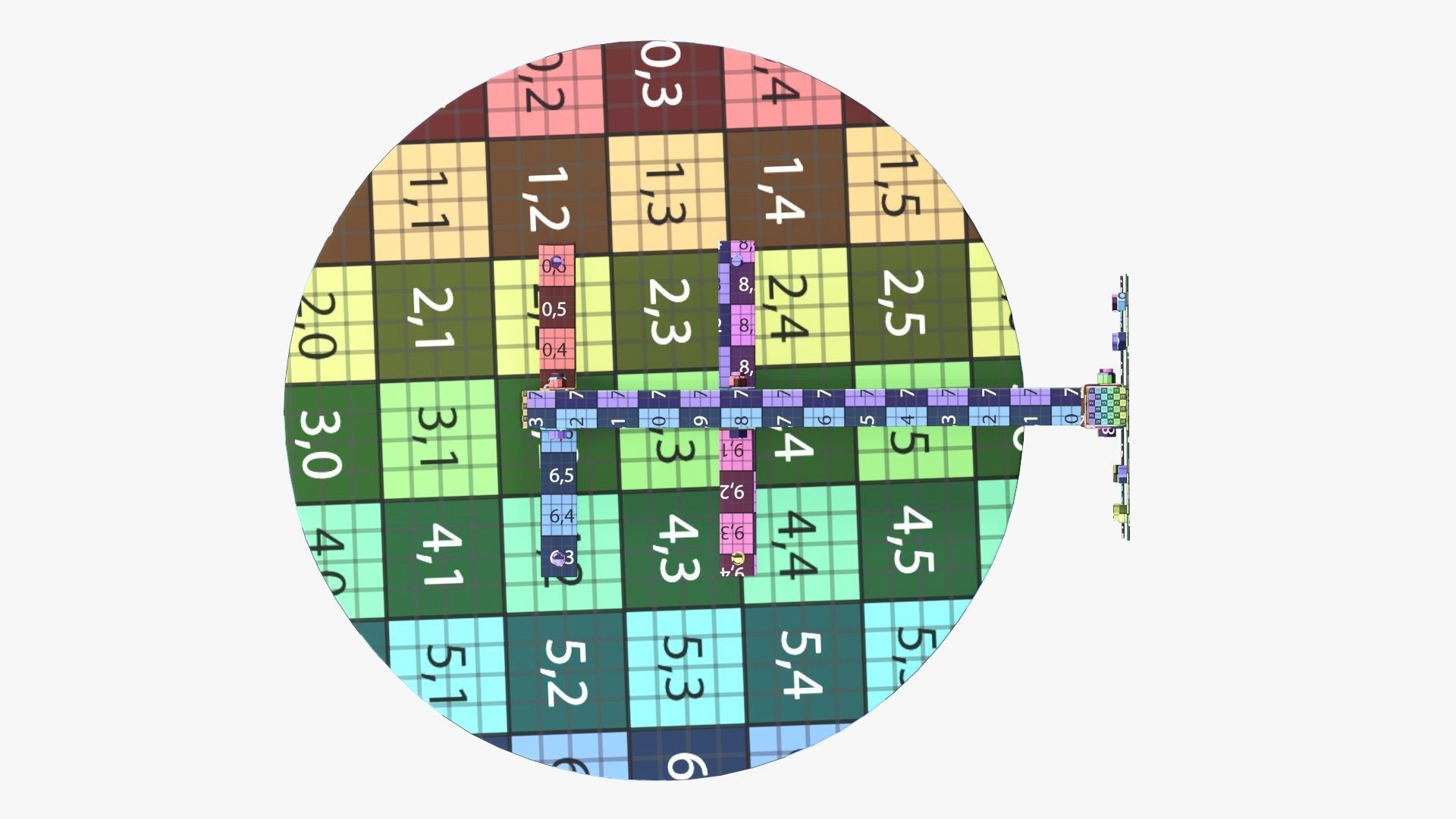 Punching bag on bracket 3D model_22