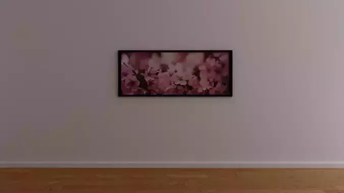 Painting with flowers