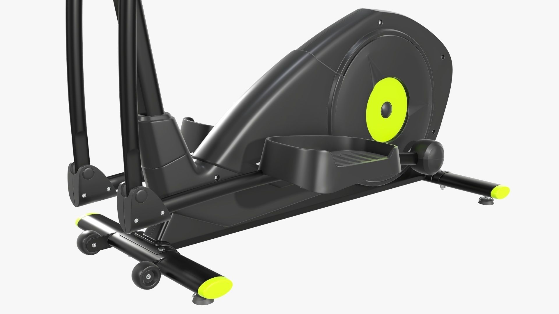 Fitness cross trainer elliptical 3D model_8