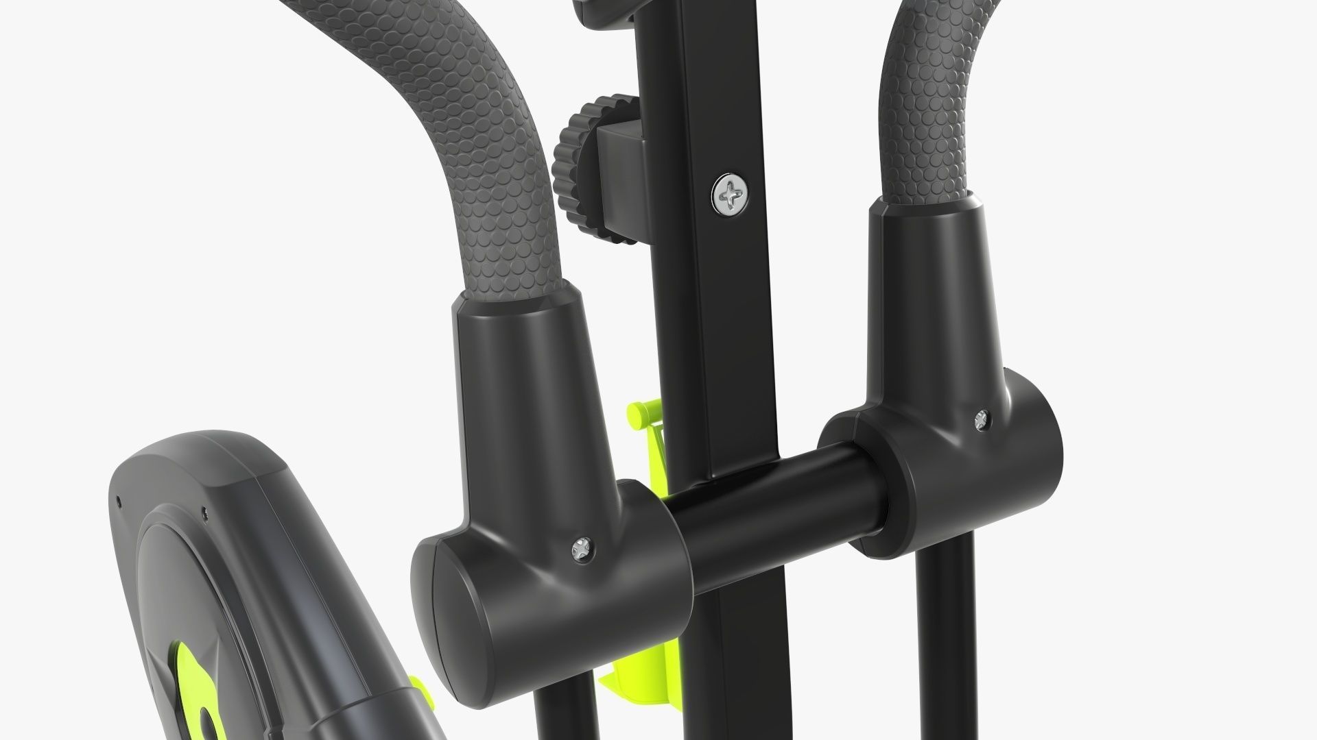 Fitness cross trainer elliptical 3D model_12