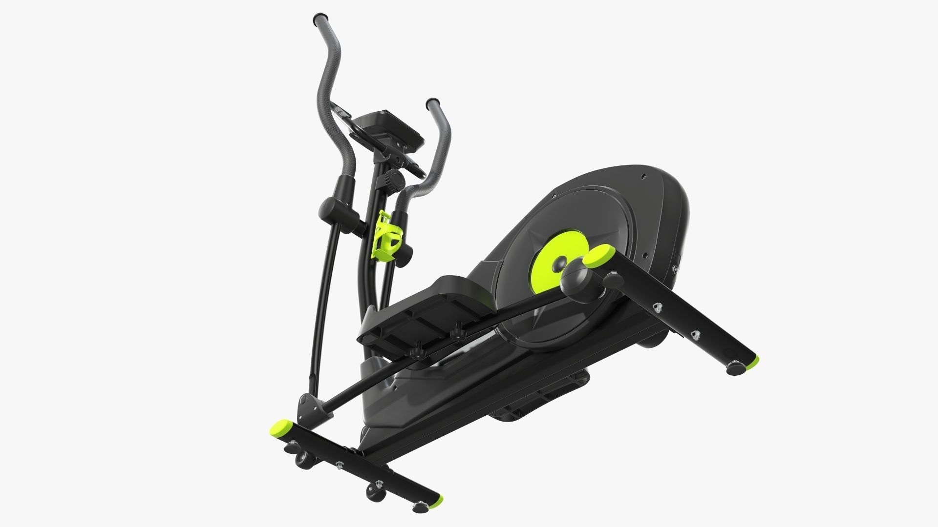 Fitness cross trainer elliptical 3D model_19
