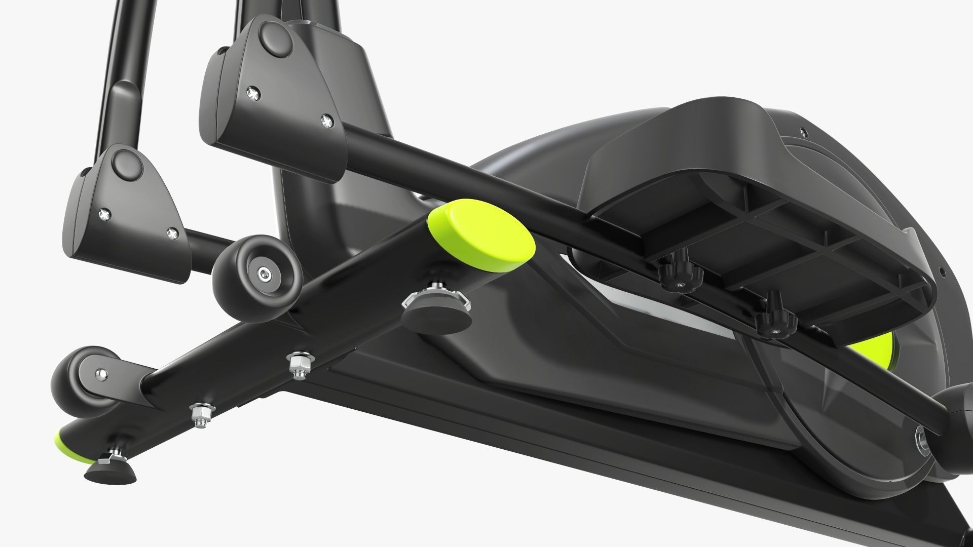 Fitness cross trainer elliptical 3D model_10