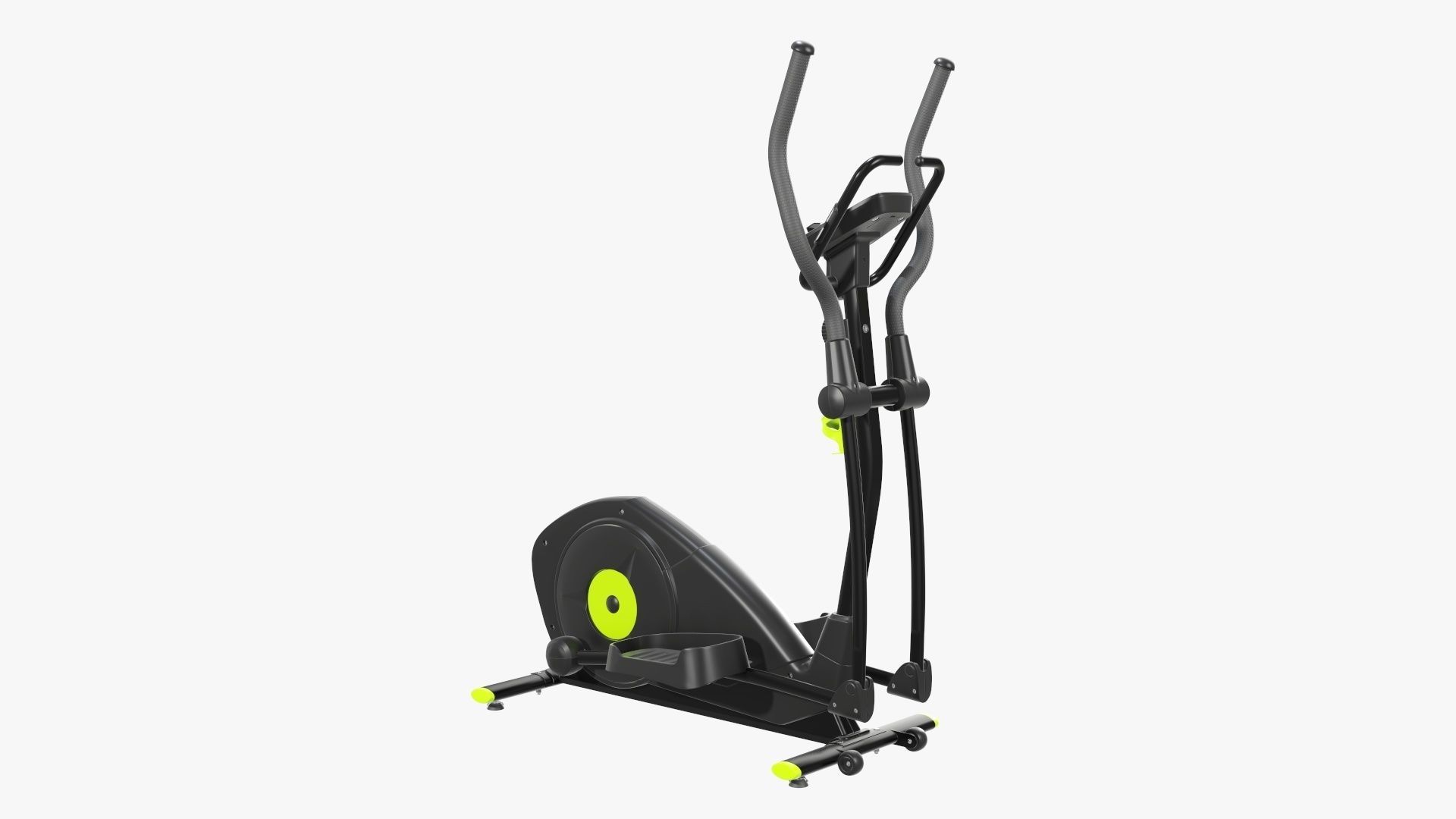 Fitness cross trainer elliptical 3D model_3