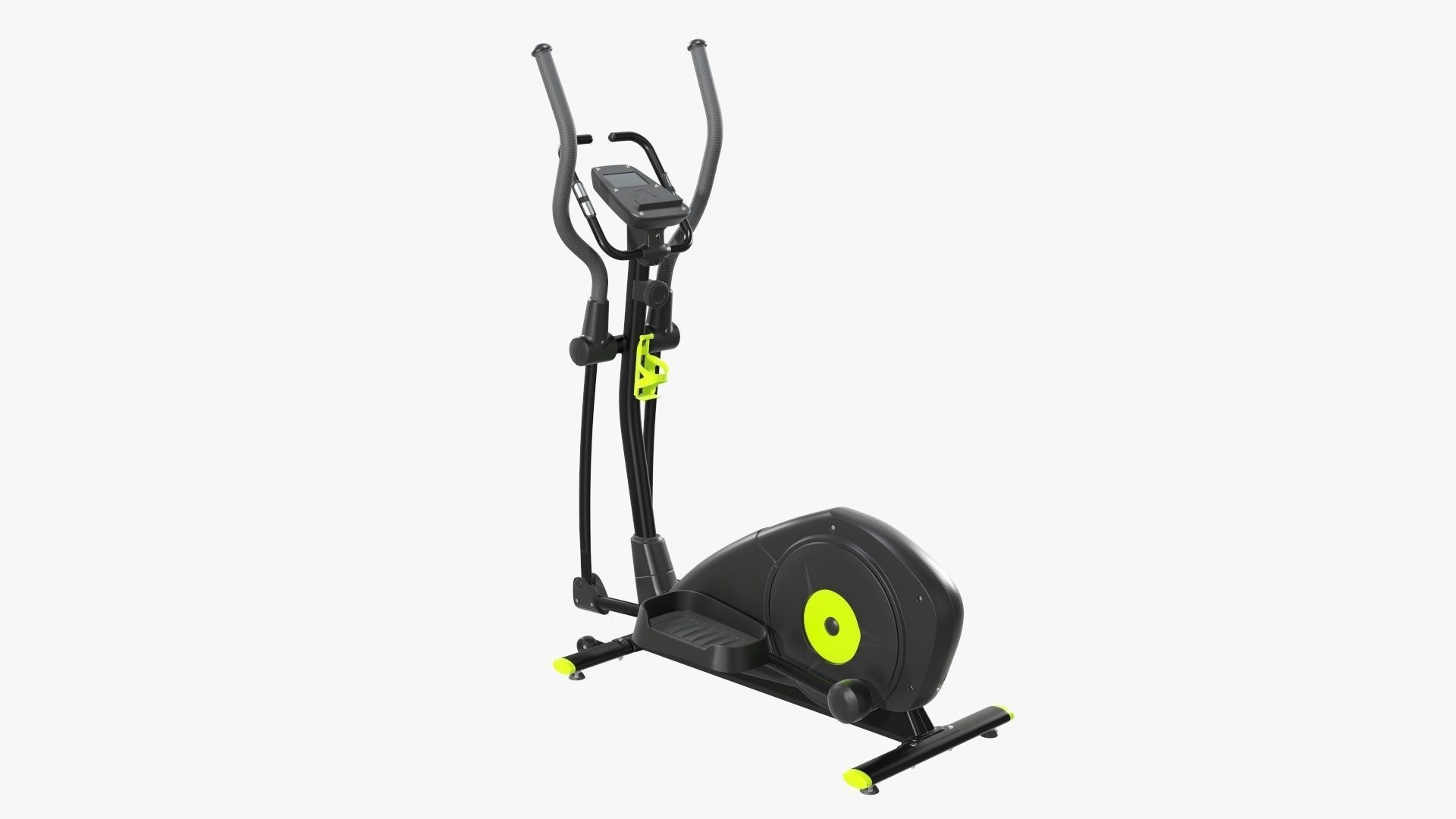 Fitness cross trainer elliptical 3D model_1