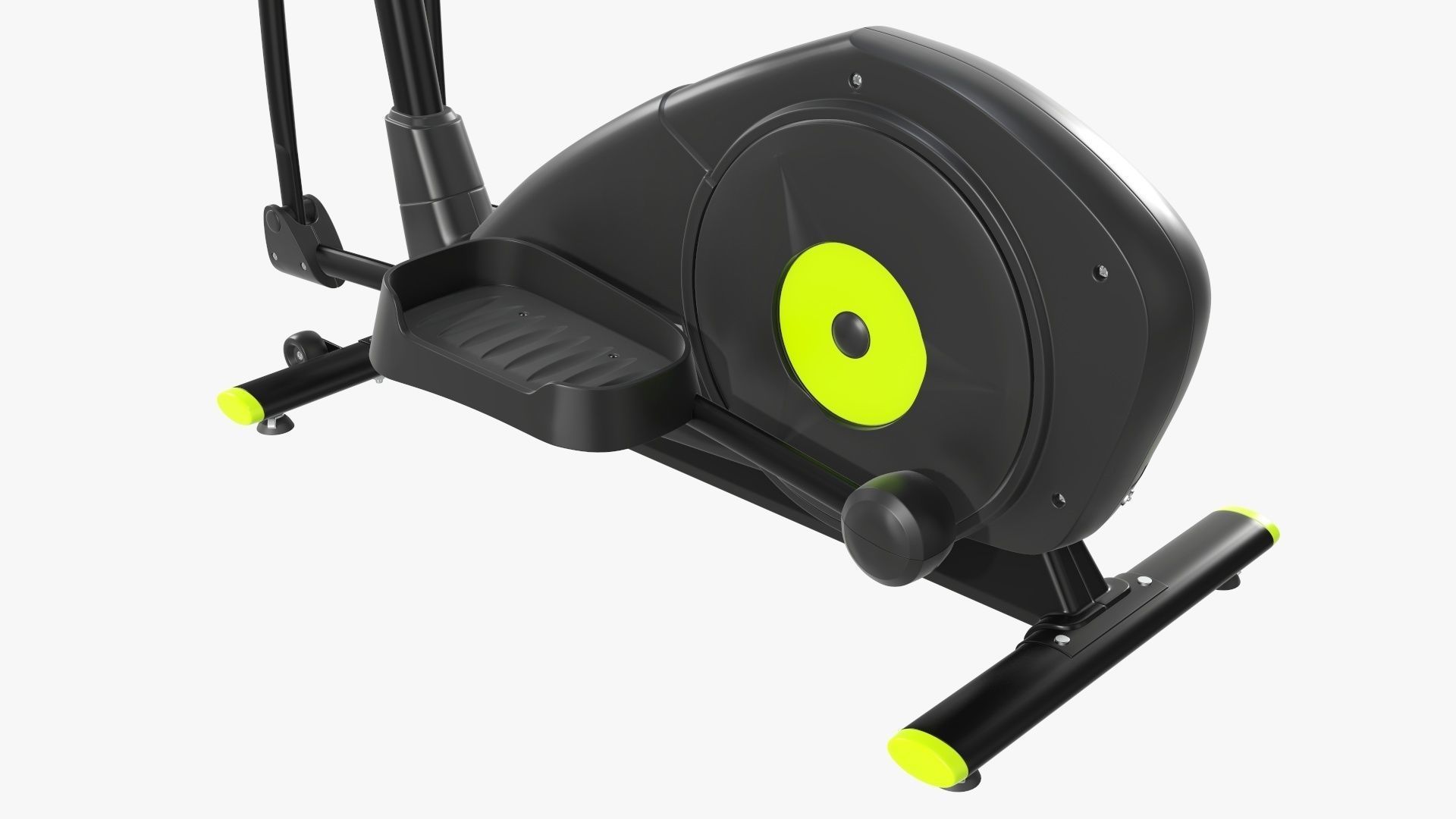 Fitness cross trainer elliptical 3D model_7