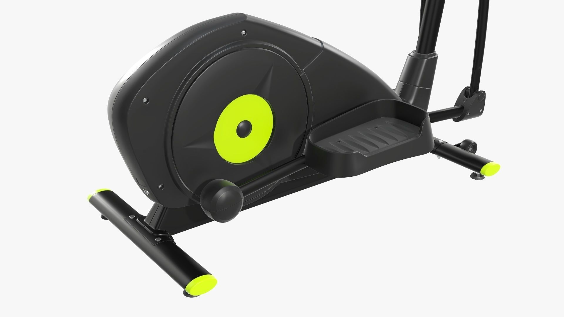 Fitness cross trainer elliptical 3D model_4