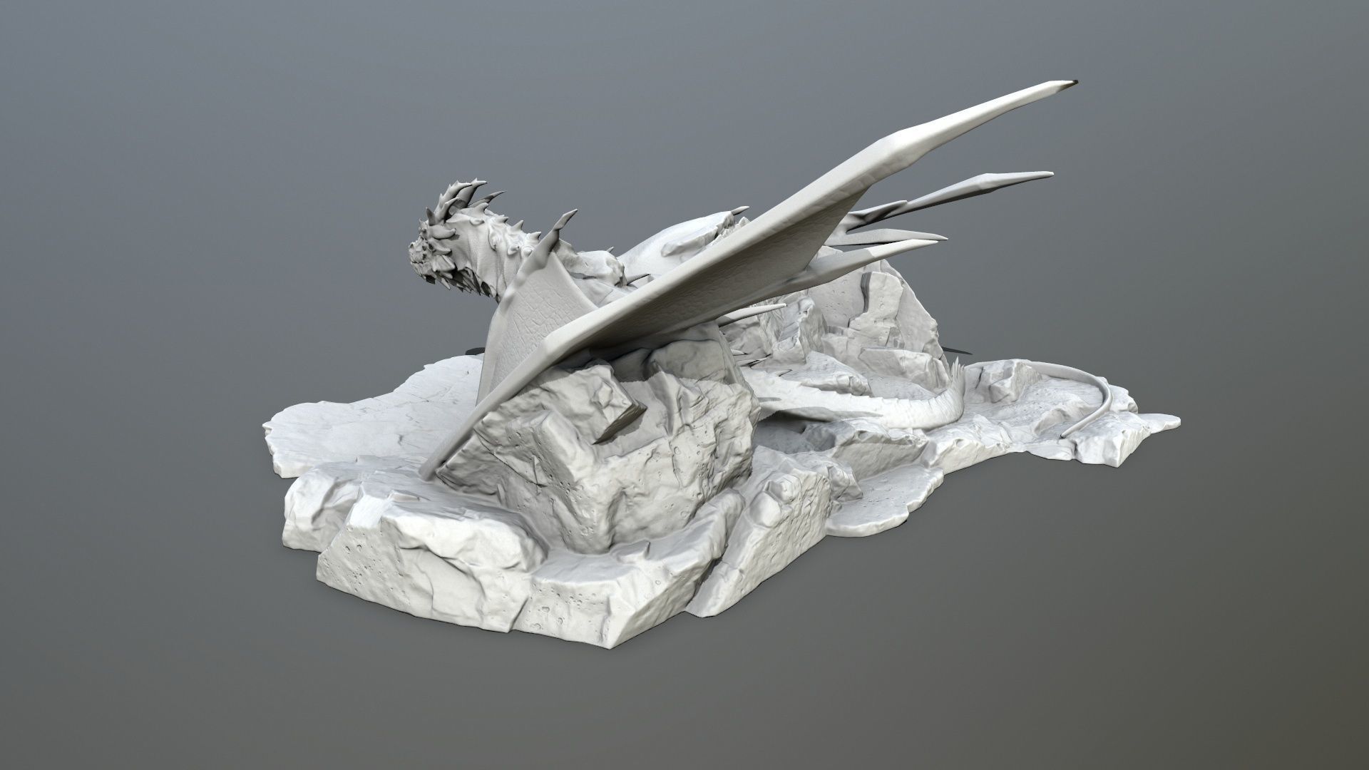 dragon 3D print model_2