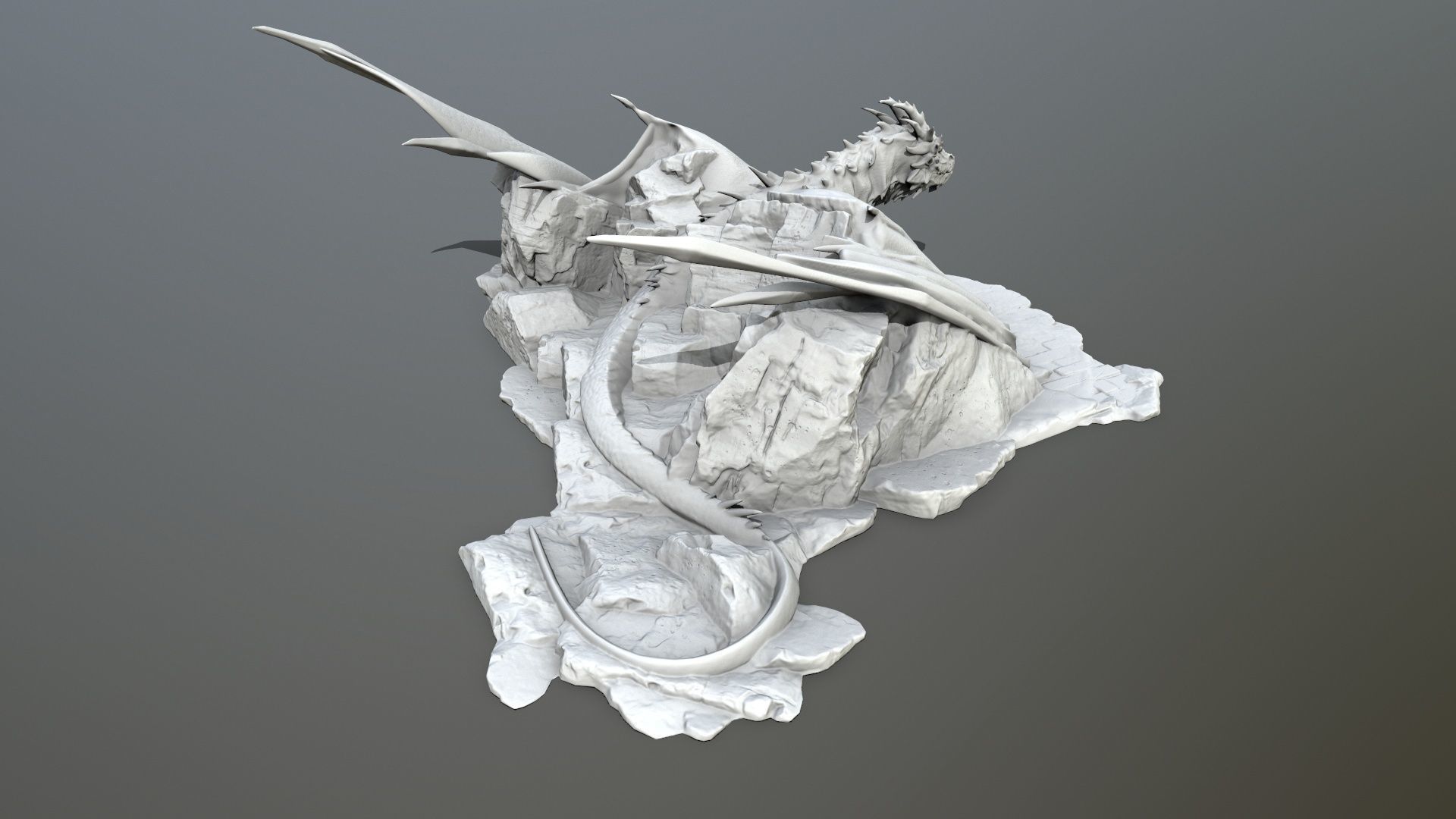 dragon 3D print model_4