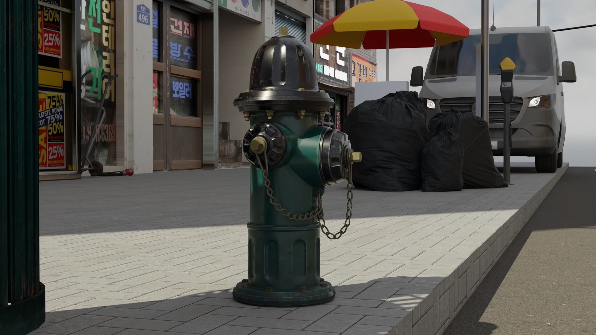 street1 graffiti ages Free 3D model_8