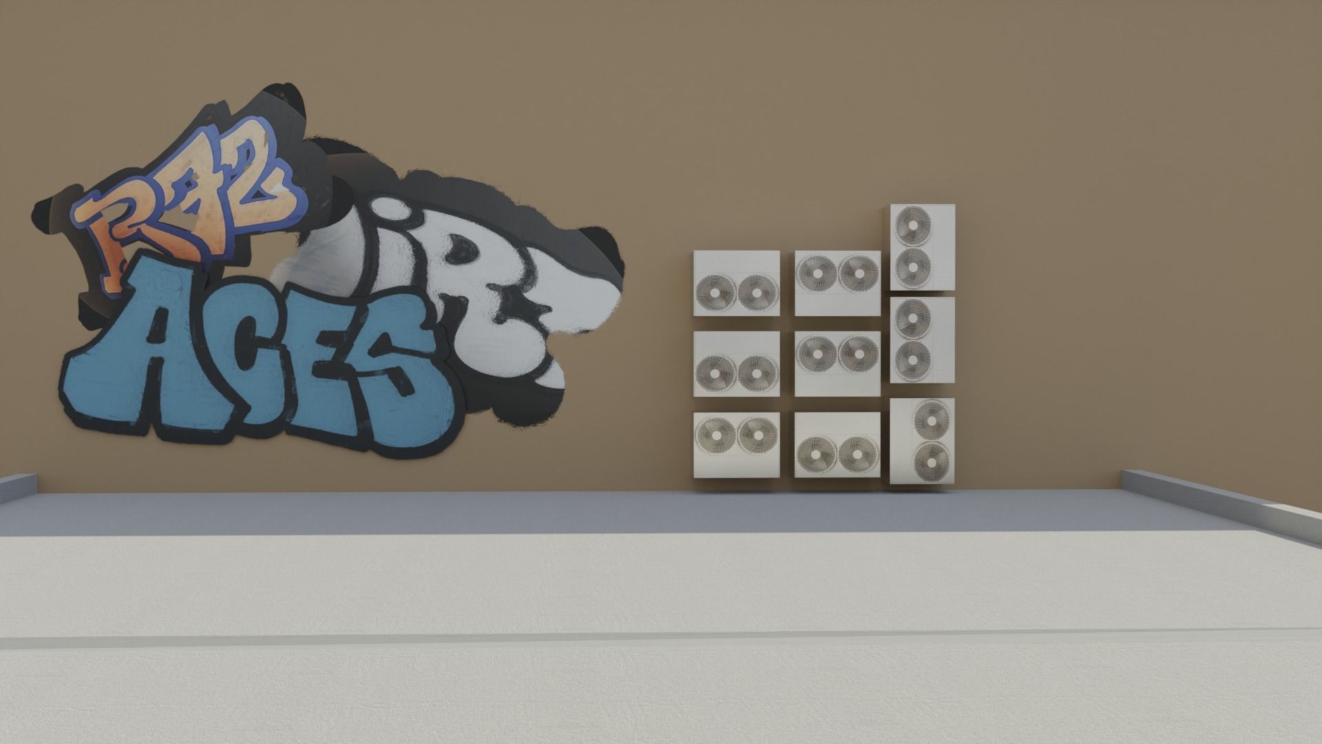 street1 graffiti ages Free 3D model_12