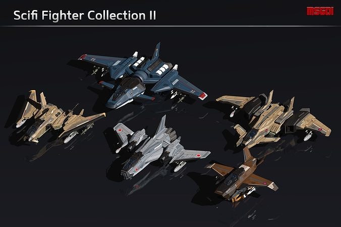 Scifi Fighter Collection II