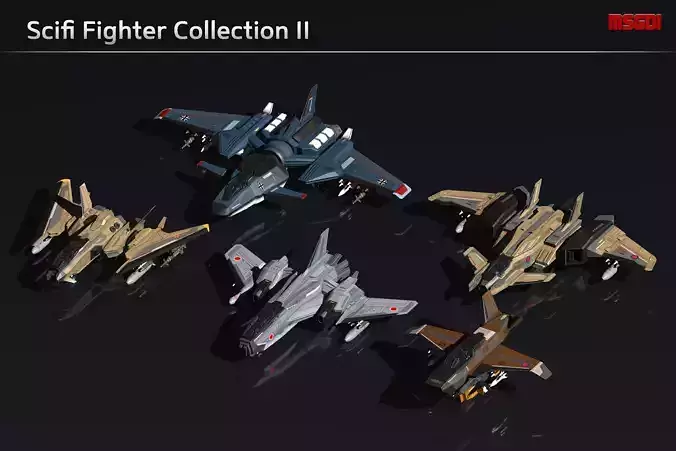 Scifi Fighter Collection II 