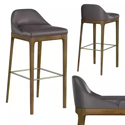 BELLAGIO BAR STOOL ART 5333-F 3D model