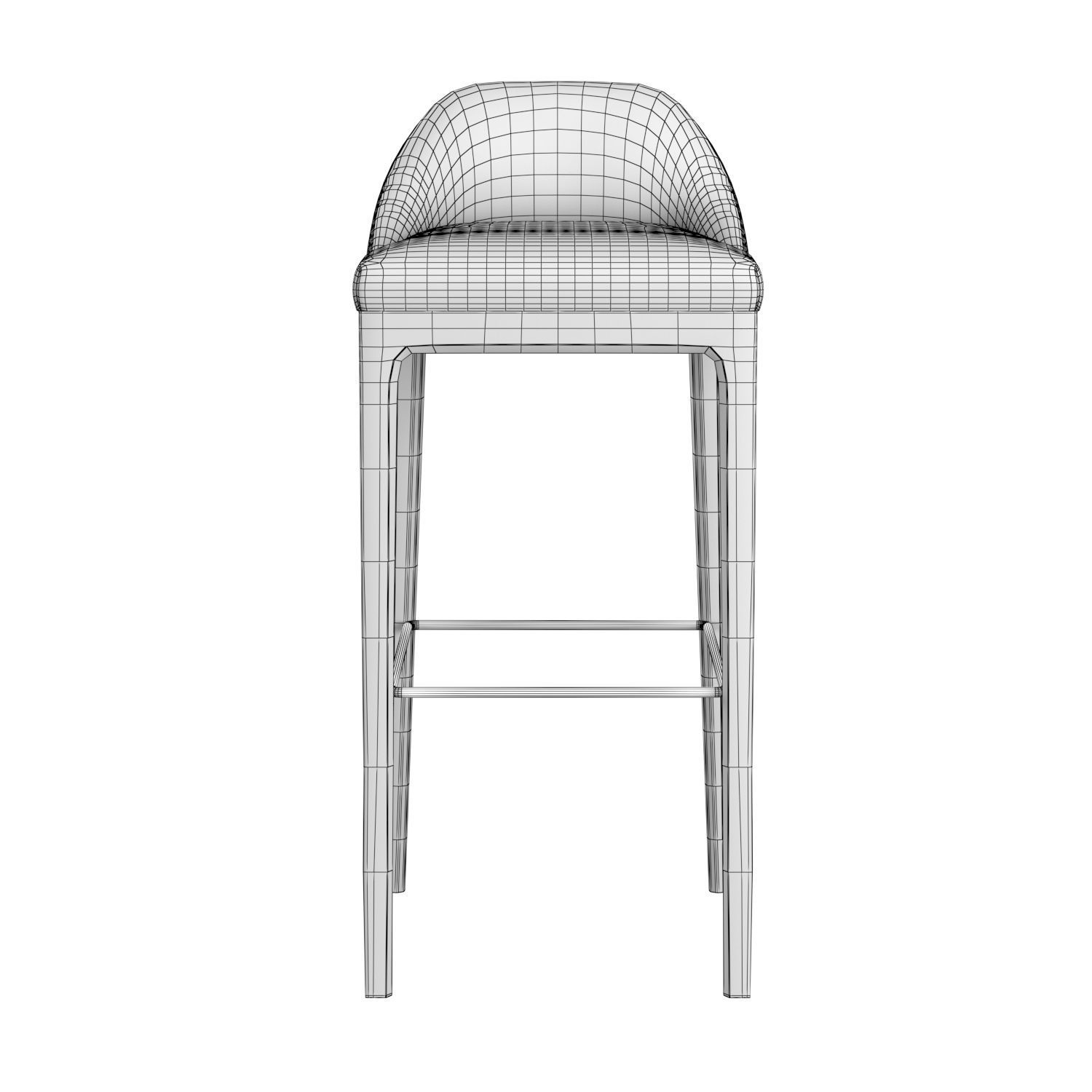 BELLAGIO BAR STOOL ART 5333-F 3D model_4