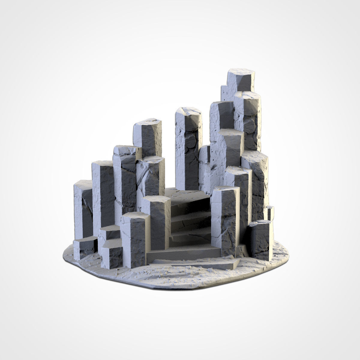 BASALTIC TERRAIN 3D print model_8
