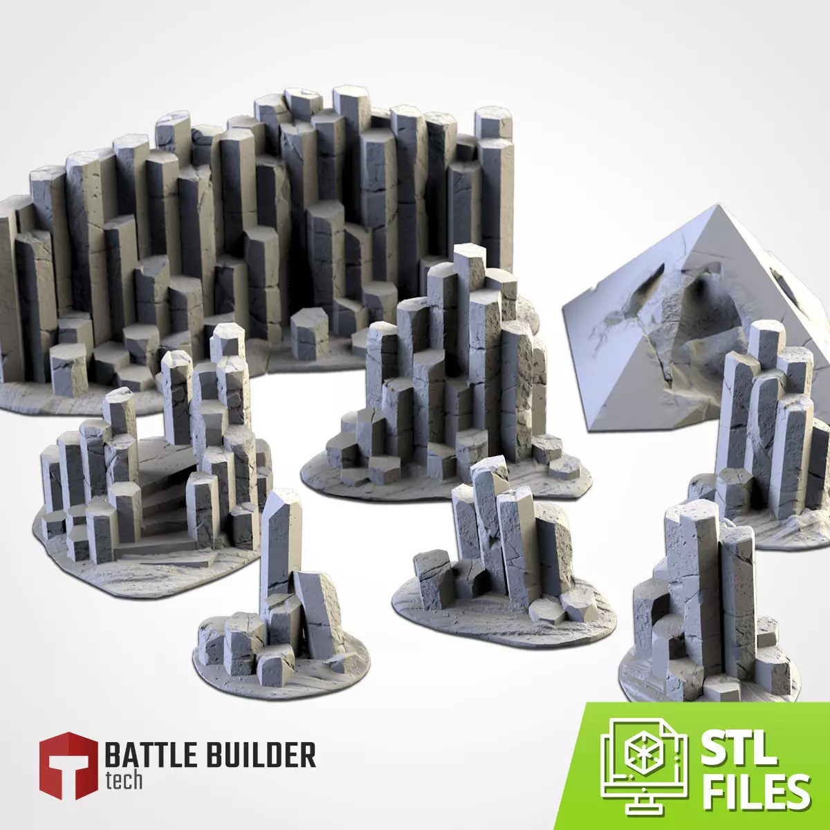 BASALTIC TERRAIN 3D print model_0
