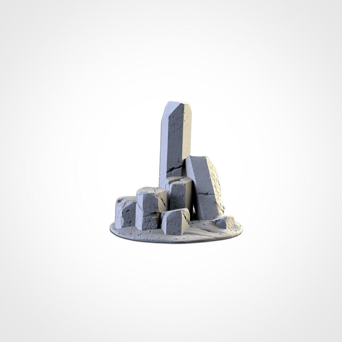 BASALTIC TERRAIN 3D print model_7