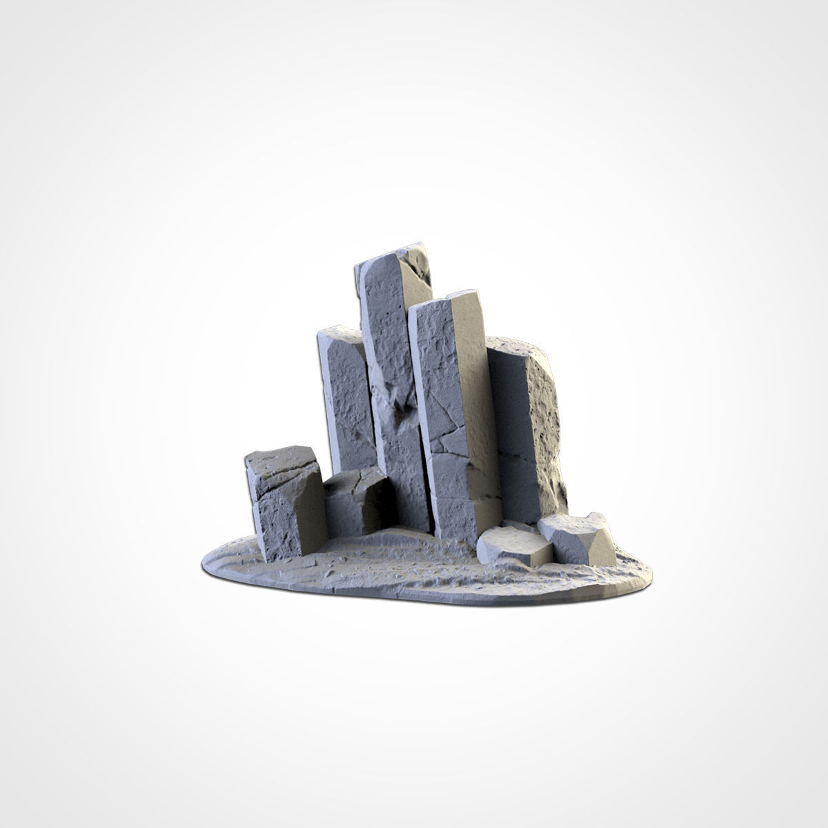 BASALTIC TERRAIN 3D print model_6