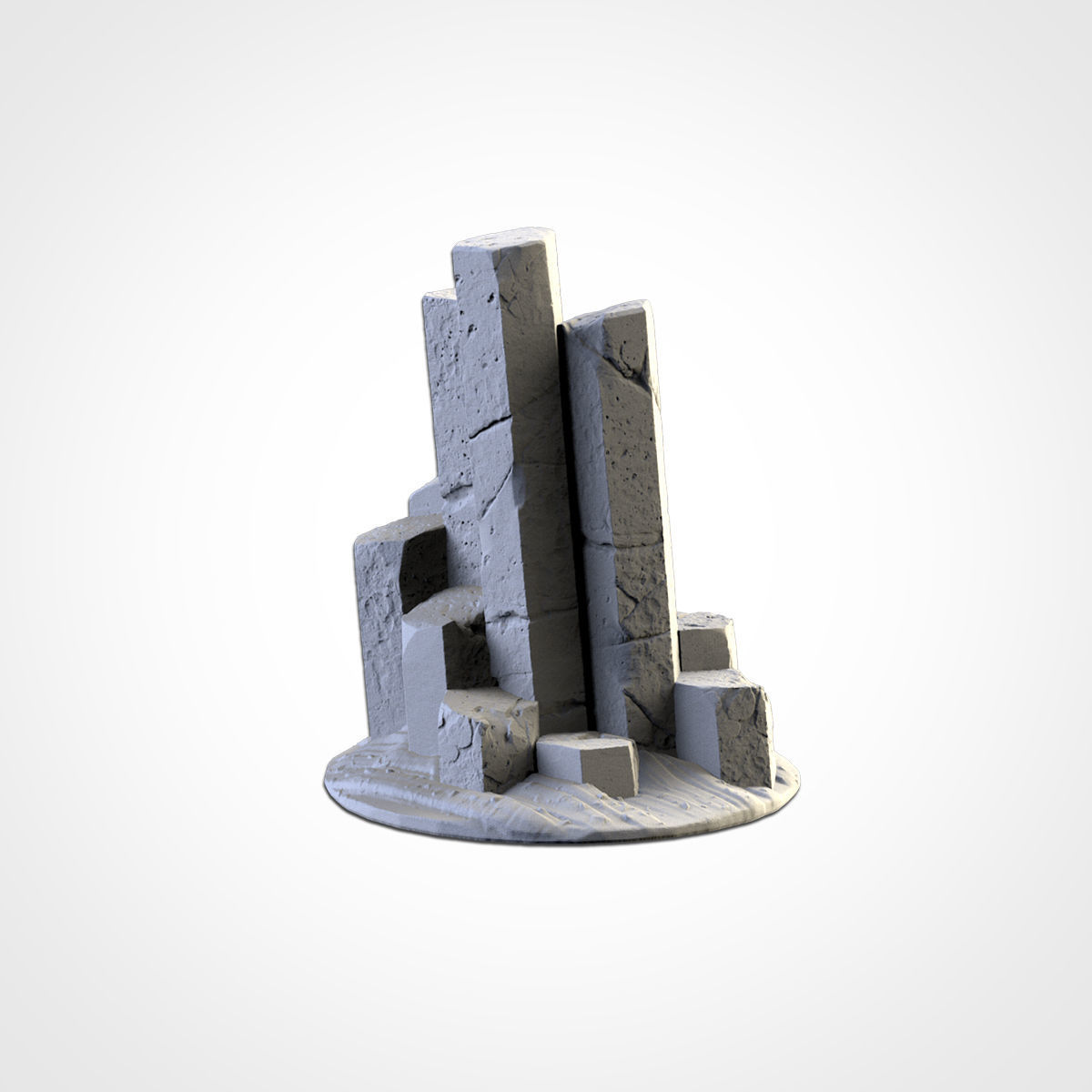 BASALTIC TERRAIN 3D print model_2