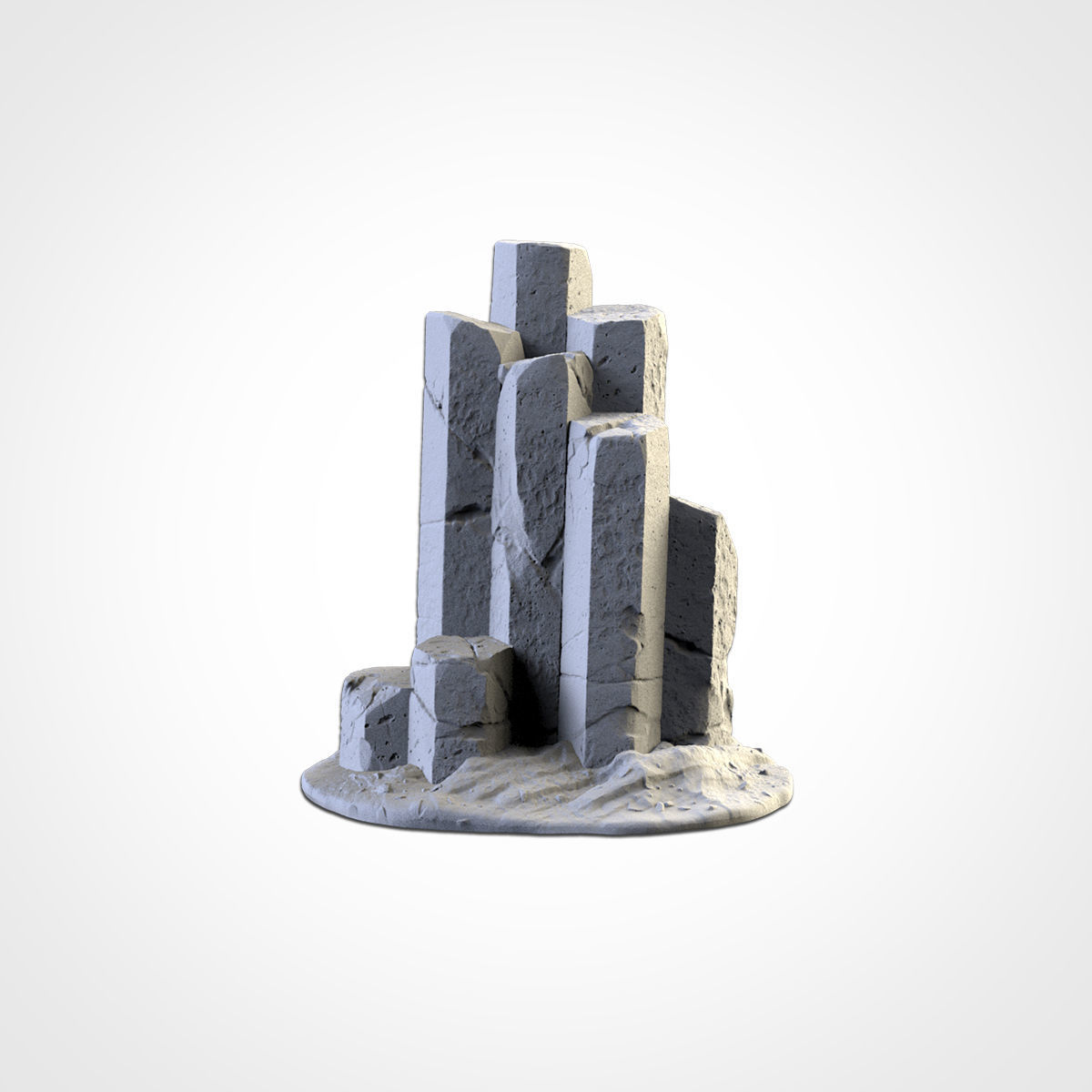 BASALTIC TERRAIN 3D print model_5
