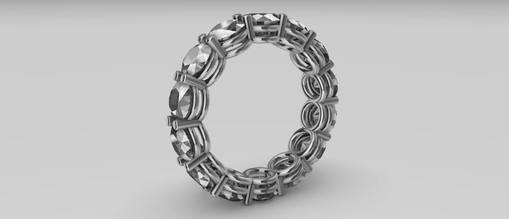 Eternity Ring  3D print model_1