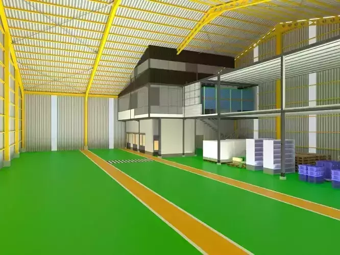 Industrial Metal Hangar