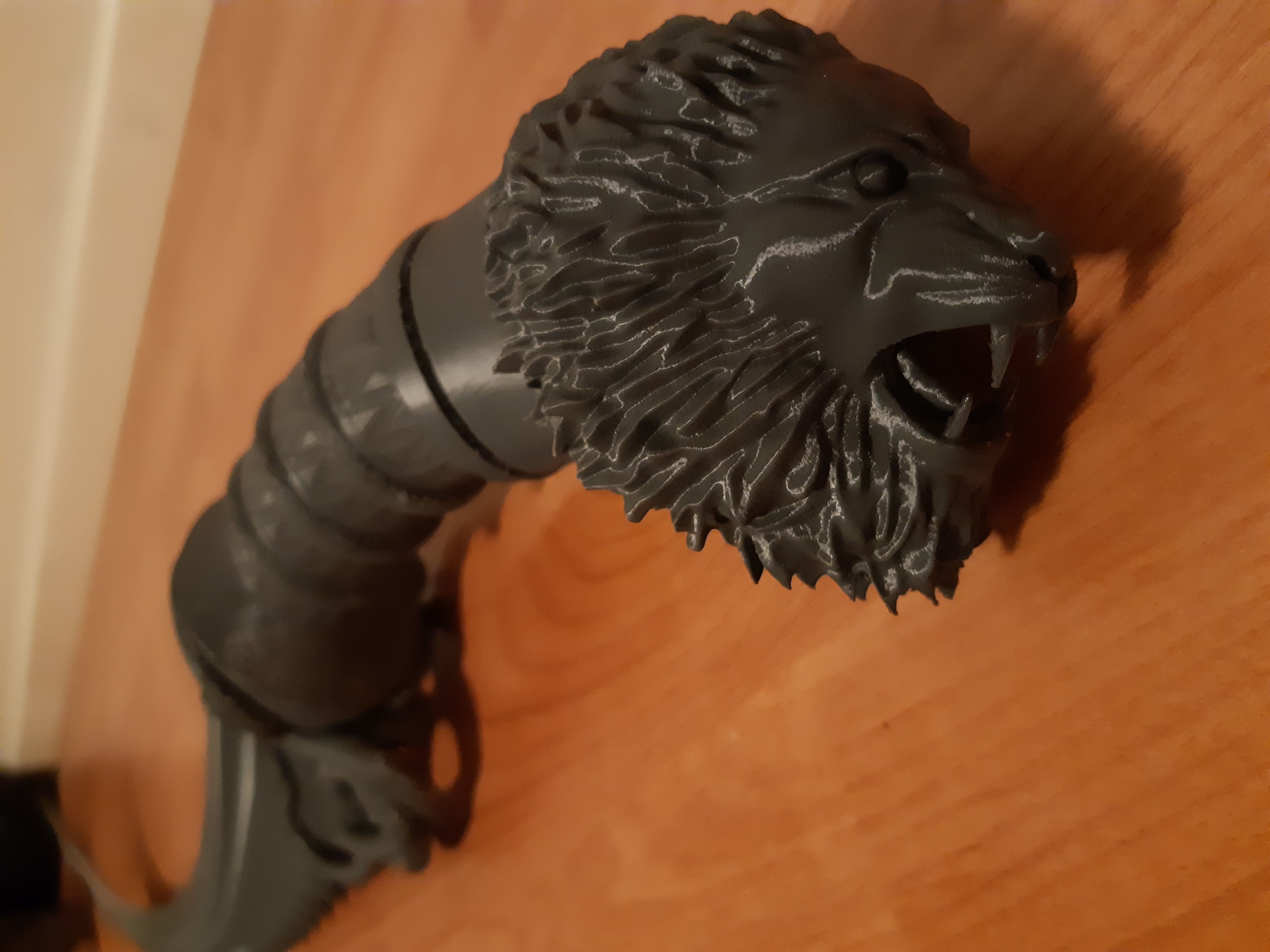 Chimera inspired by PoP Warrior Within - Lion Sword 3D print model_9