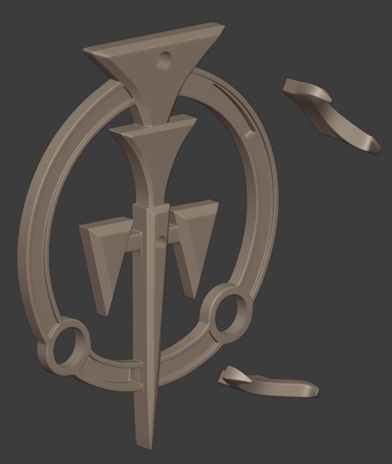 Chimera inspired by PoP Warrior Within - Lion Sword 3D print model_7