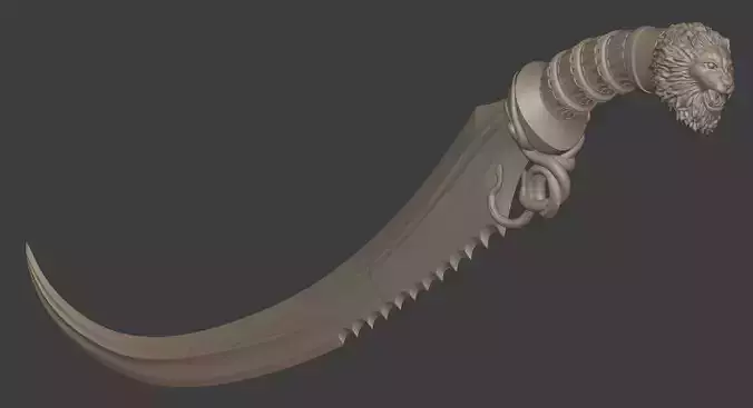 Chimera inspired by PoP Warrior Within - Lion Sword