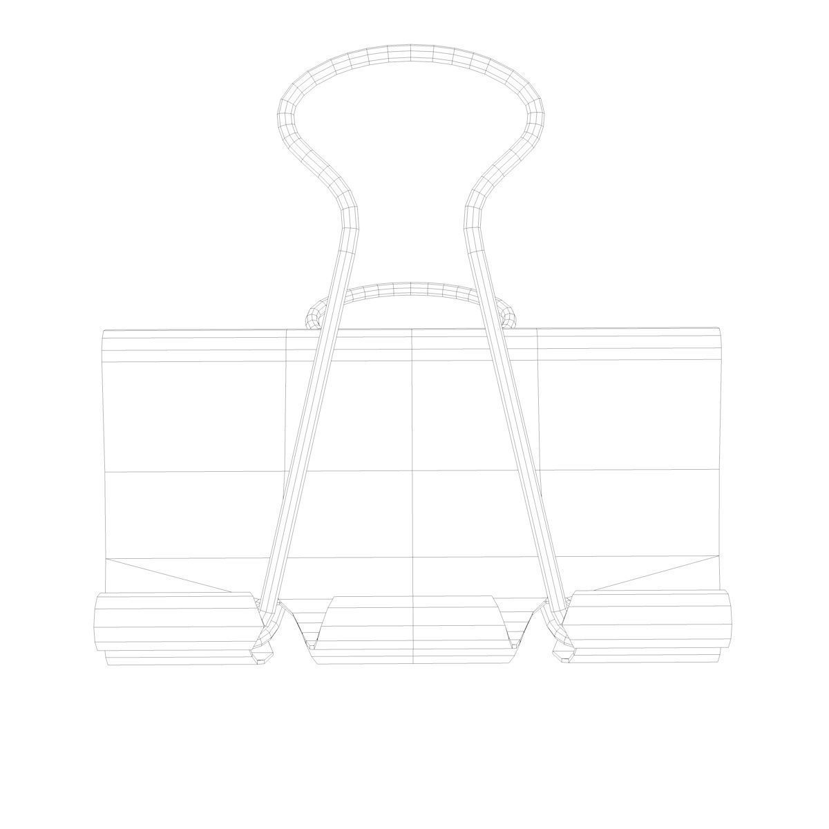 3D model Clip binder 3D model_4