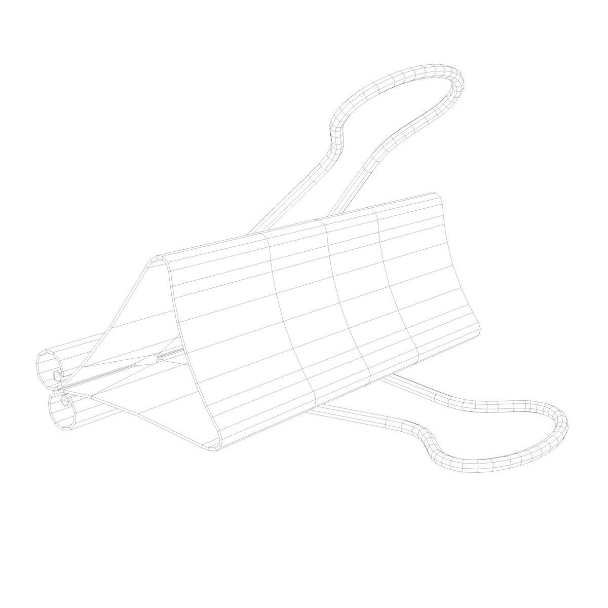 3D model Clip binder 3D model_5