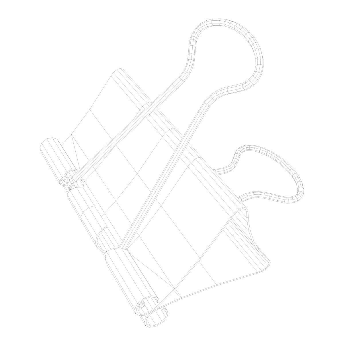 3D model Clip binder 3D model_3