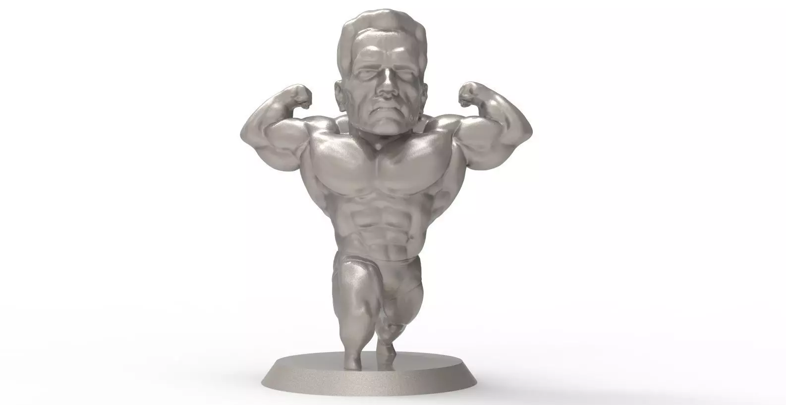 Statue - Arnie - Pose 3D print model_0