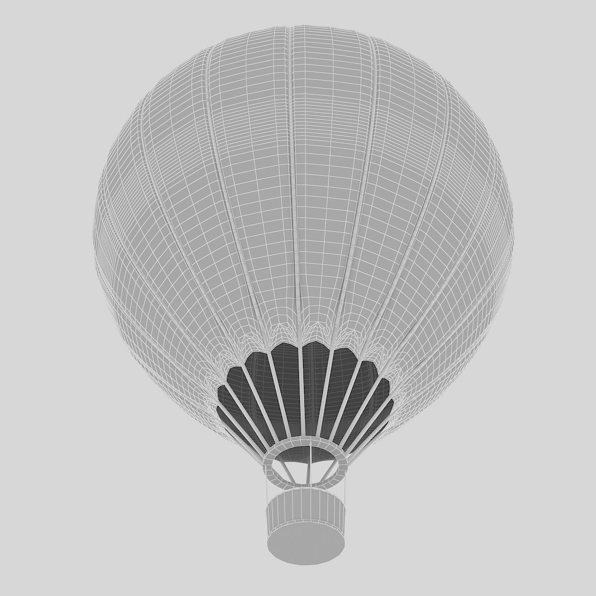 3d balloon model 03 Low-poly 3D model_4
