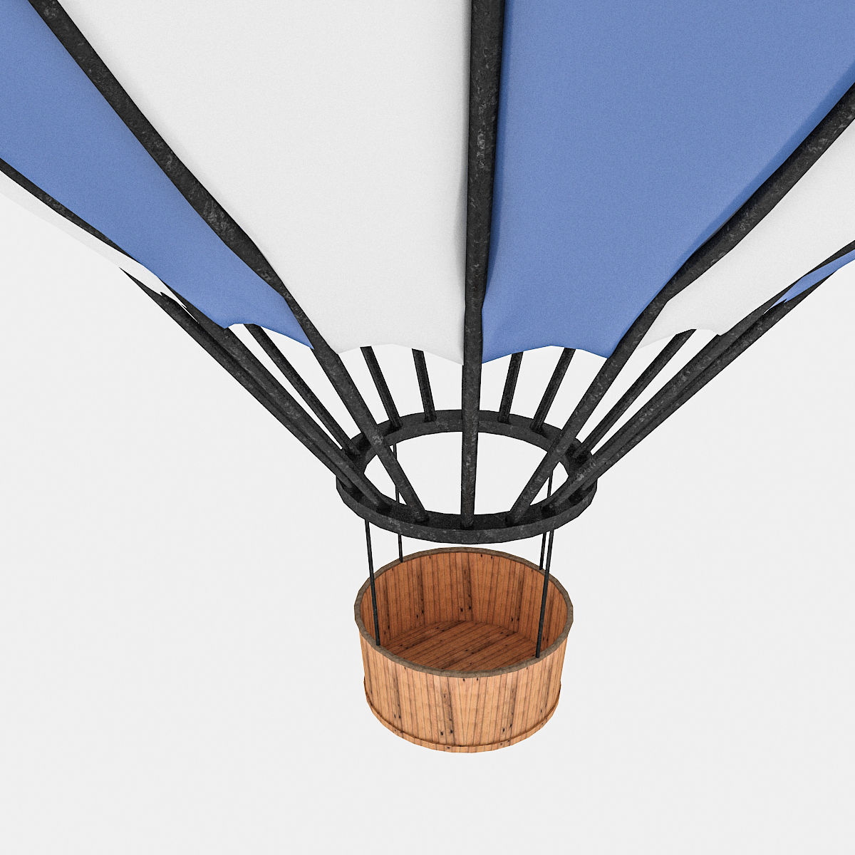 3d balloon model 03 Low-poly 3D model_2