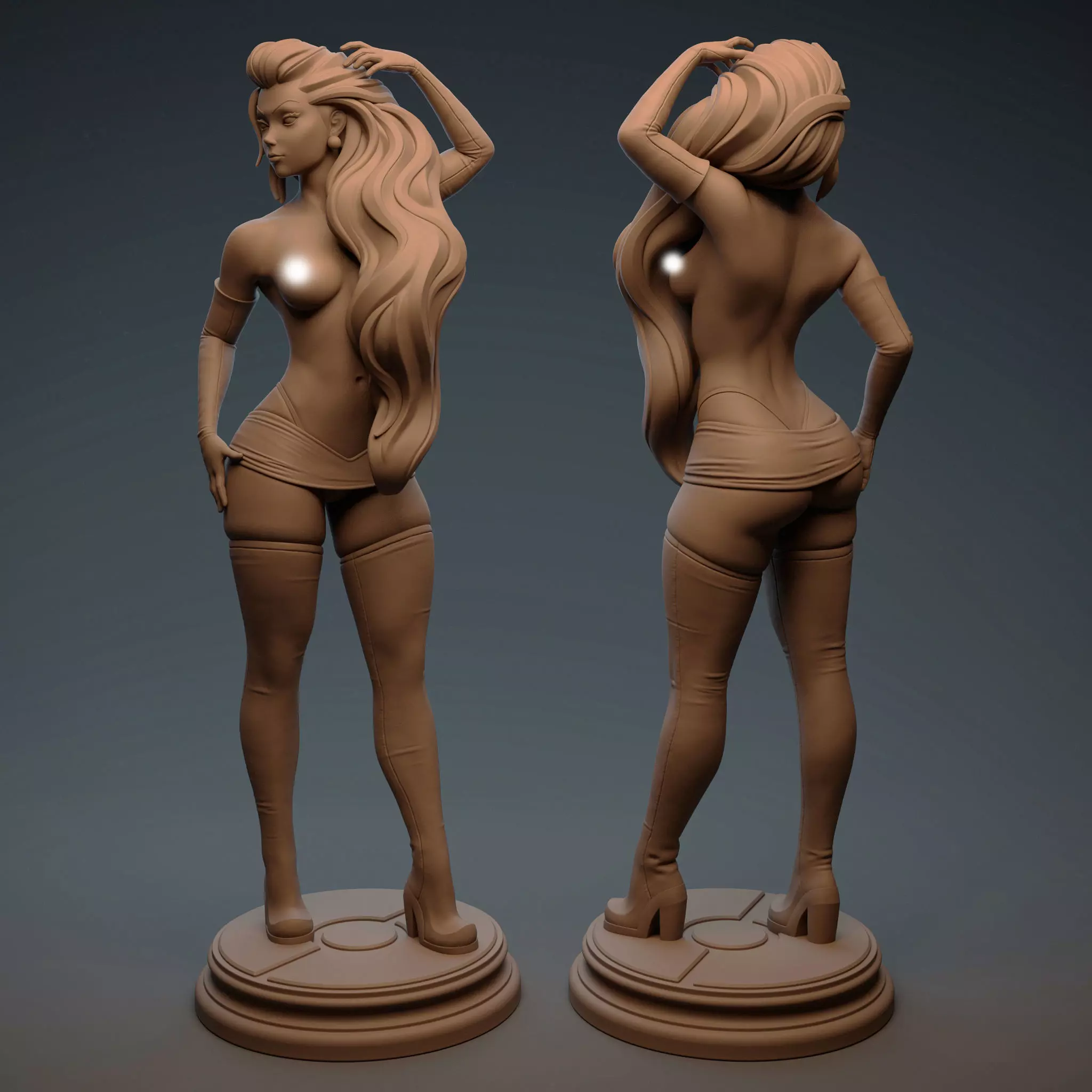 Jessie Pokemon NSFW 3D print model_0